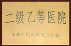 二級乙等醫(yī)院