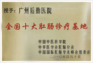 國內(nèi)十大肛腸診療基地