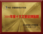 2009年度十大文明品牌醫(yī)院